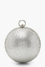 Load image into Gallery viewer, Diamante Sphere Clutch Bag
