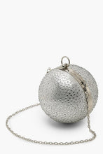 Load image into Gallery viewer, Diamante Sphere Clutch Bag
