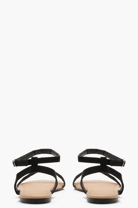 2 Part Basic Flat Sandals