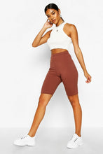 Load image into Gallery viewer, Basic Jumbo Rib High Waist Cycling Short
