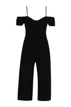 Load image into Gallery viewer, Open Shoulder Culotte Jumpsuit
