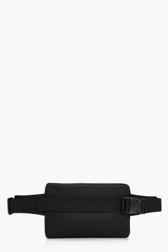 Black Canvas Bumbag