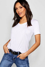 Load image into Gallery viewer, Basic Super Soft V Neck T-Shirt
