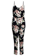 Load image into Gallery viewer, Floral Print Cami Wrap Strappy Jumpsuit
