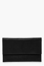 Load image into Gallery viewer, Oversized Fold Over PU Clutch Bag
