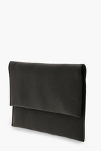 Load image into Gallery viewer, Oversized Fold Over PU Clutch Bag
