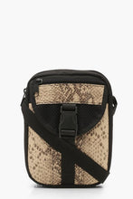 Load image into Gallery viewer, Snake Utility Cross Body Bag
