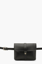 Load image into Gallery viewer, PU Front Tab Belt Bag
