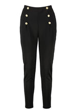 Load image into Gallery viewer, Button Detail Slim Fit Trousers
