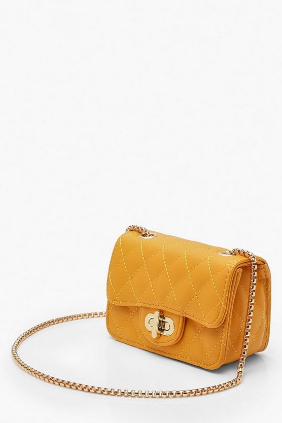 Mini Quilted Cross Body Bag