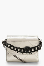 Load image into Gallery viewer, Metallic Chunky Chain Clutch Bag
