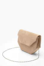 Load image into Gallery viewer, Suedette Mini Clutch Bag &amp; Chain
