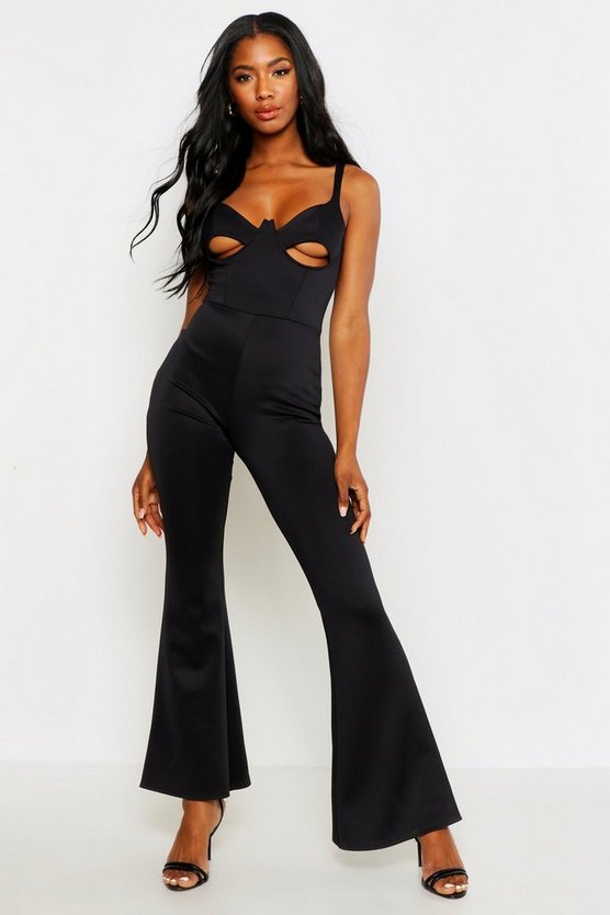 Underwire Flare Jumpsuit