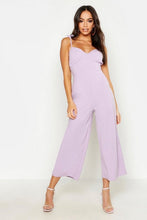 Load image into Gallery viewer, Ruched Bust Detail Cullotte Jumpsuit
