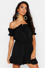 Load image into Gallery viewer, Off Shoulder Gypsy Style Playsuit
