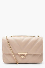 Load image into Gallery viewer, PU Chevron Cross Body Bag
