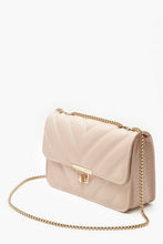 Load image into Gallery viewer, PU Chevron Cross Body Bag
