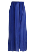 Load image into Gallery viewer, Plus Chiffon Split Beach Maxi Skirt
